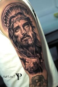 jesus tattoo